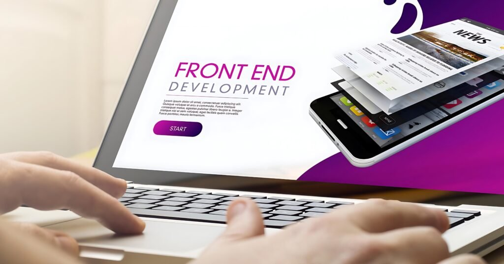 front end development is included in web development services
