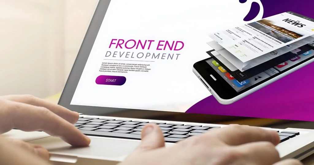 front end development is included in web development services